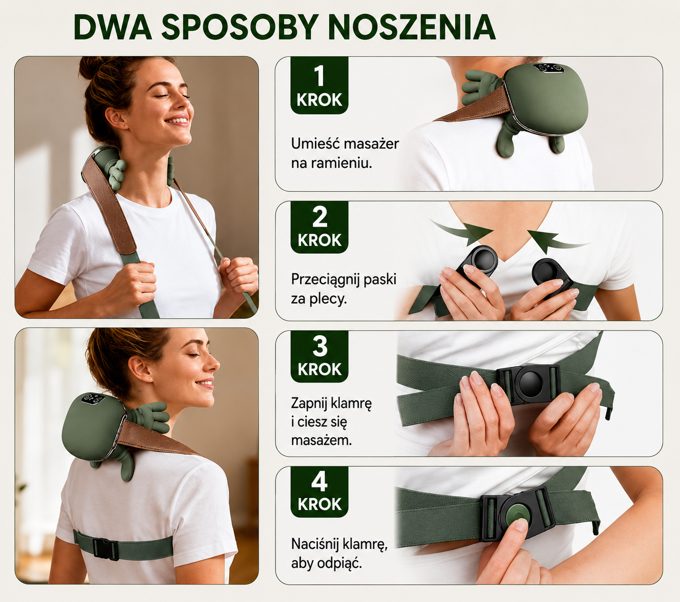 Bezprzewodowy masażer