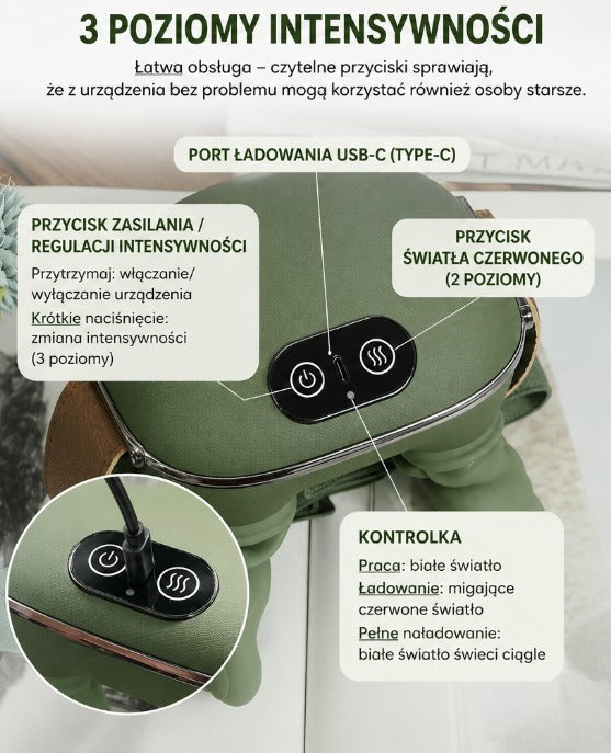 Bezprzewodowy masażer