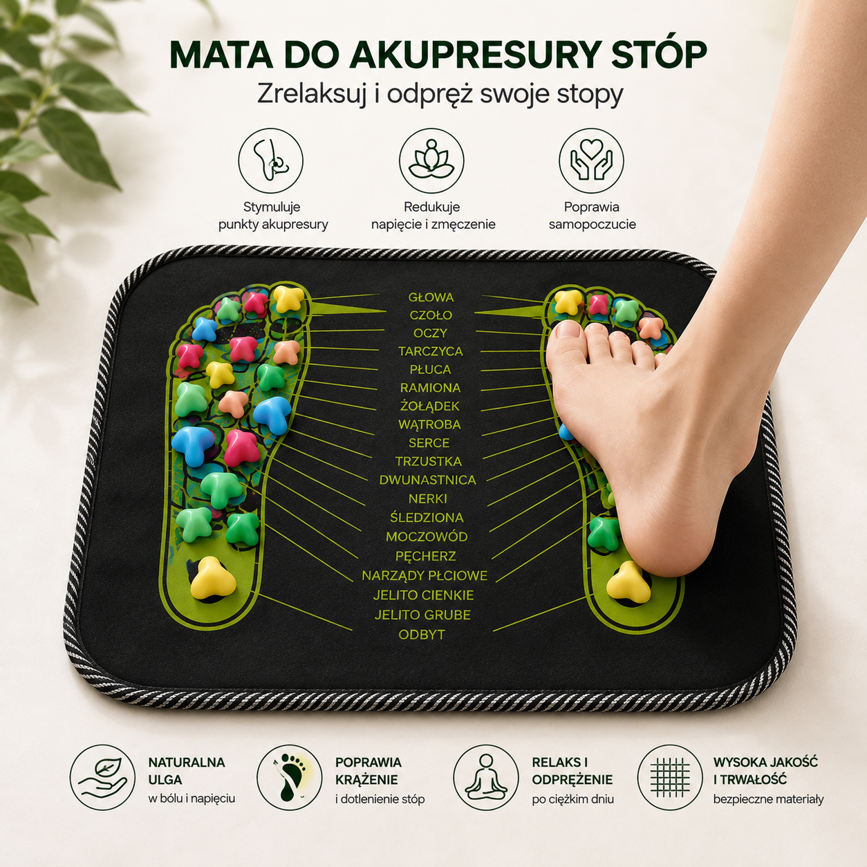 Mata Do Akupresury Stóp